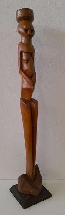 robson shamuyarira - figurative wood sculpture