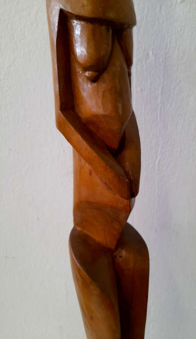 robson shamuyarira - figurative wood sculpture