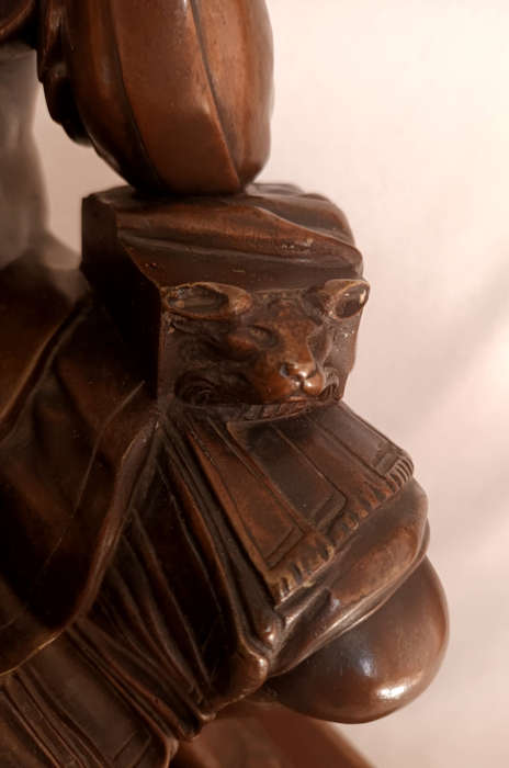 Lorenzo de` Medic Bronze Sculpture