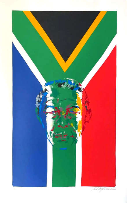 LeRoy Neiman - President Nelson Mandela print
