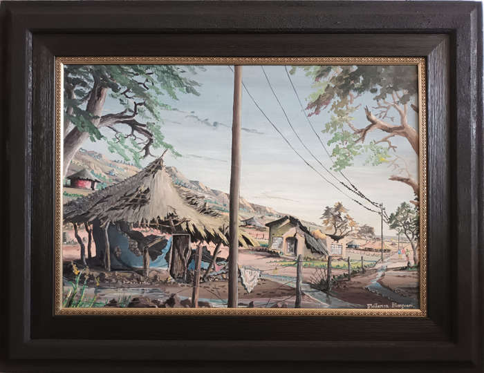 Phillemon Hlungwani oil painting