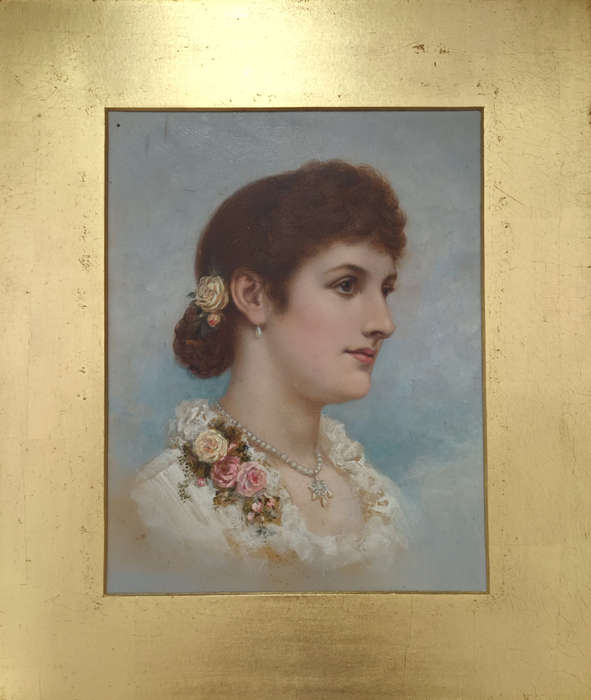 John Seymour Lucas R.A. oil painting