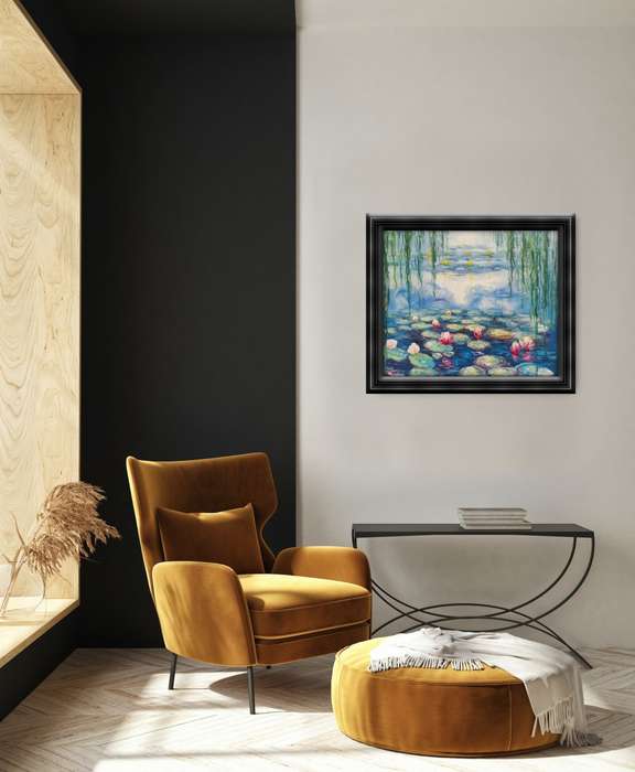 Lily Pond - Oil Painting