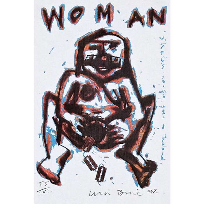 lisa brice `woman` print - The R127 Million South African Artist