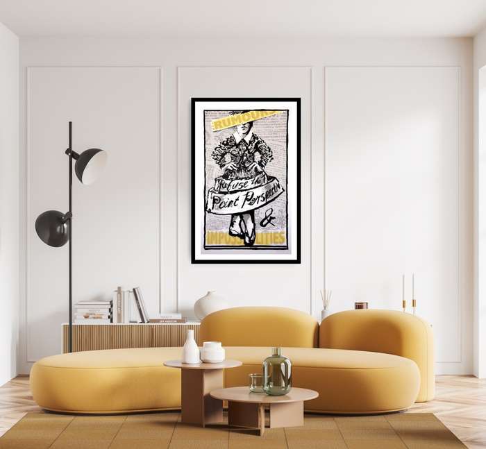 william kentridge  `rumours and impossibilities` print