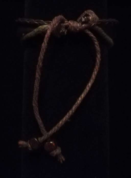Unisex Multilayer Adjustable Beaded Leather & Wax String Bracelet