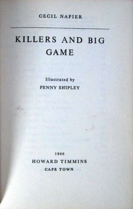 Killers and Big Game