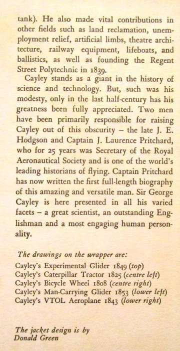 Sir George Cayley the Inventor of the Aeroplane