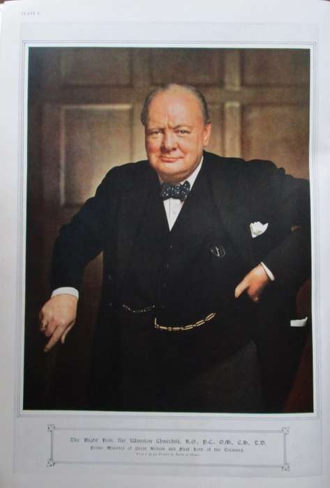 Winston Churchill the greatest figure of our time an eightieth year tribute