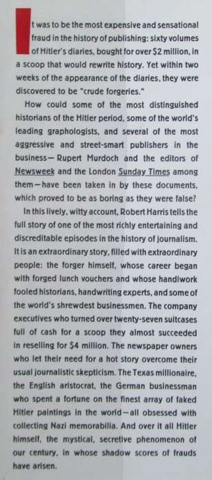 Selling Hitler: The Extraordinary Story of the Con Job of the Century