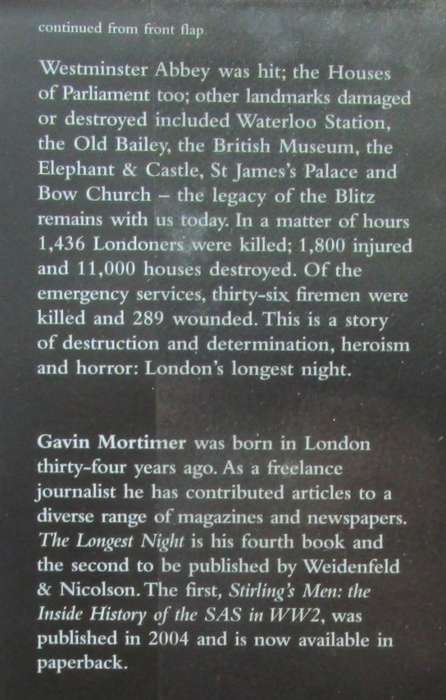 The Longest Night : voices from the London Blitz
