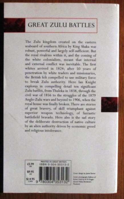 Great Zulu Battles, 1838-1906