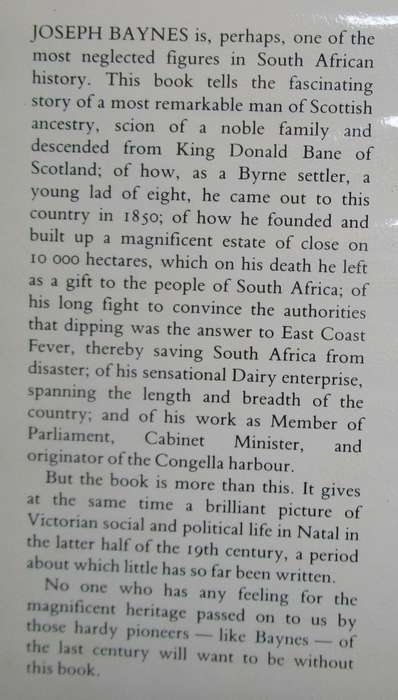 Joseph Baynes Pioneer