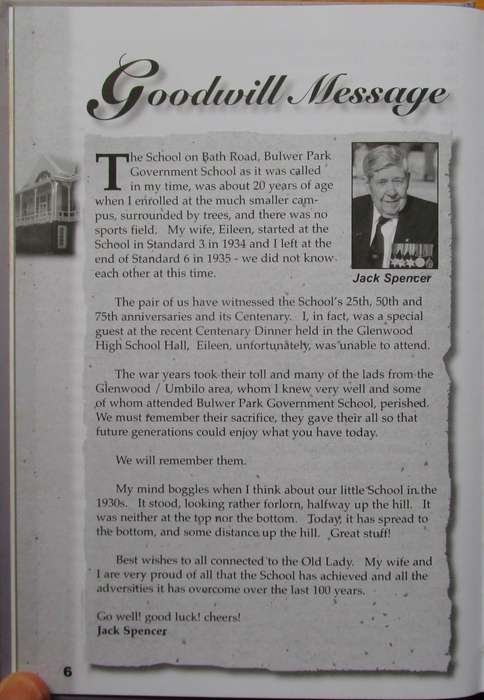 Our School on Bath Road... And Beyond