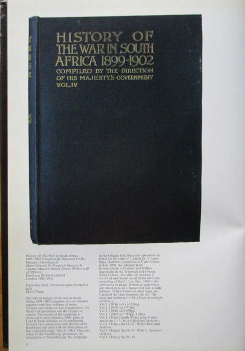 SOUTH AFRICAN WAR BOOKS An Illustrated Bibliography