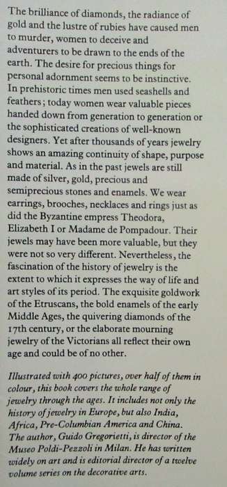 JEWELLERY through the ages