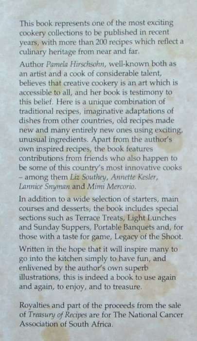 Pam Hirschsohn`s Treasury of Recipes