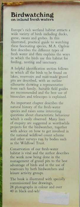 Bird Watching on Inland Fresh Waters