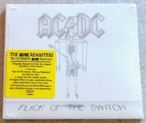 AC/DC Flick Of The Switch US Re-Issue Remastered Digipack Cat# 69699 80209 2