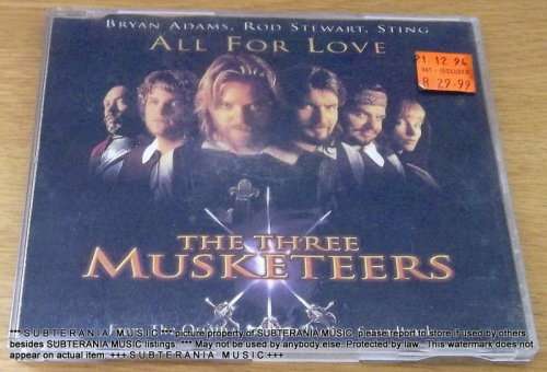 BRYAN ADAMS ROD STEWART STING All For Love
