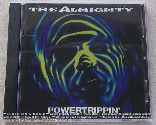 THE ALMIGHTY Powertrippin' CD
