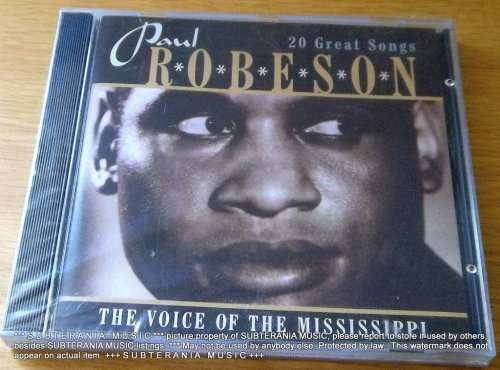 PAUL ROBESON The Voice of Mississippi 20 Great Songs