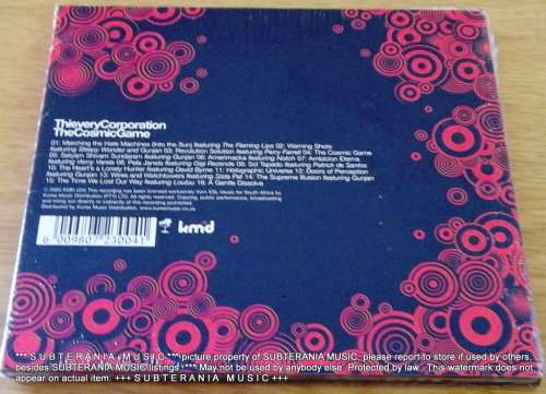 THIEVERY CORPORATION The Cosmic Game  Digipak