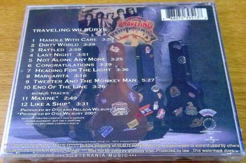 TRAVELING WILBURYS Volume 1 CD