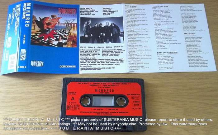 MORDRED In This Life Cassette Tape [[Shelf H]
