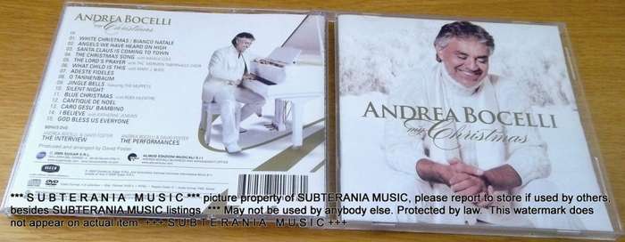 ANDREA BOCELLI My Christmas [Shelf G Box 6]