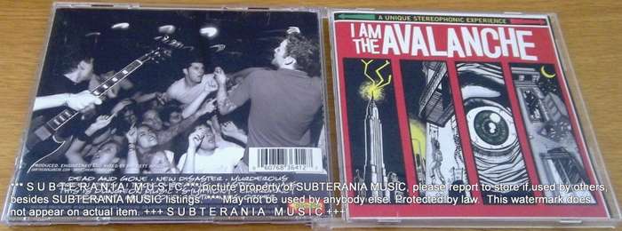 I AM THE AVALANCHE I Am The Avalanche    [Shelf G Box 6]