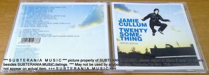 JAMIE CULLUM Twenty Some-Thing Special Edition [Shelf G Box 6]