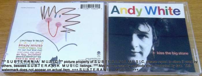 ANDY WHITE Kiss the Big Stone [Shelf G box 9]