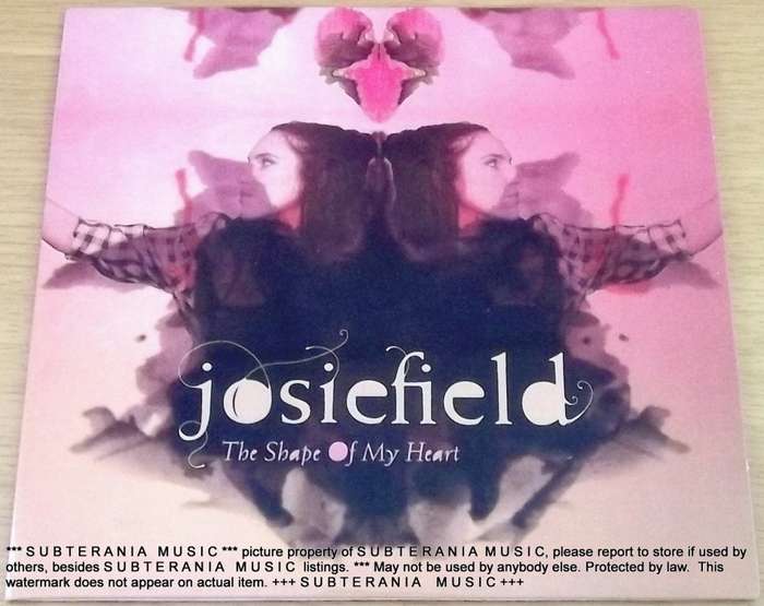 JOSIE FIELD The Shape of my Heart promo cardsleeve CD