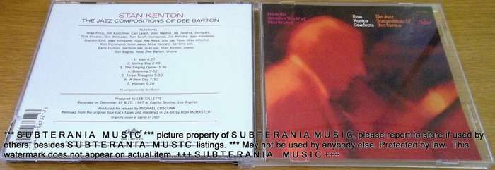 STAN KENTON  conducts The jazz Compositions of Dee Barton [SHELF G BOX 10]