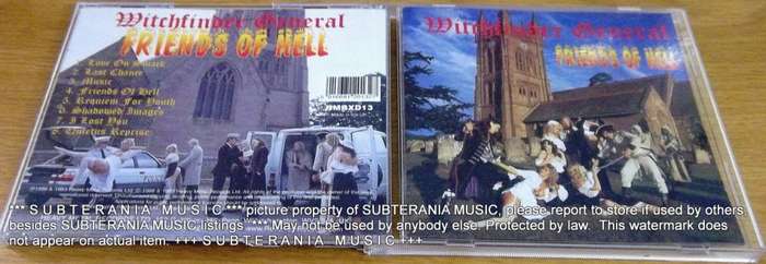 WITCHFINDER GENERAL Friends of Hell   [Shelf H]