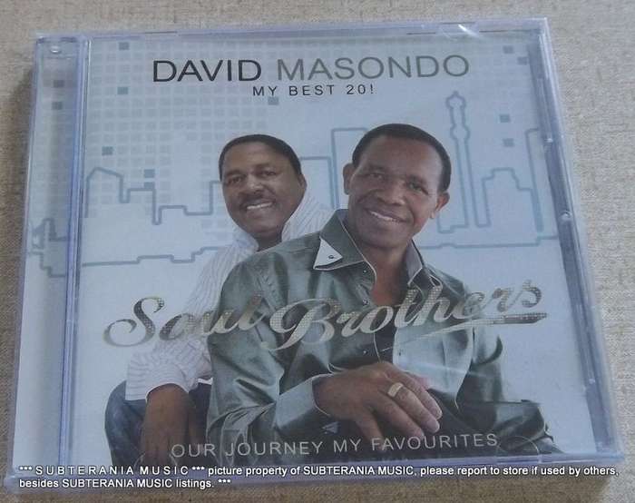 DAVID MASONDO of SOUL BROTHERS My Best 20