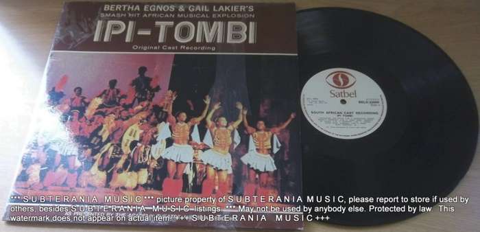 IPI TOMBI Original Cast Recording 2 X Vinyl LP