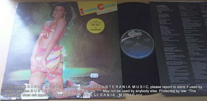 IRENE CARA What a Feelin`  Vinyl LP