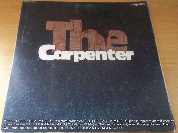 THE CARPENTER Christian Movie Soundtrack Vinyl LP