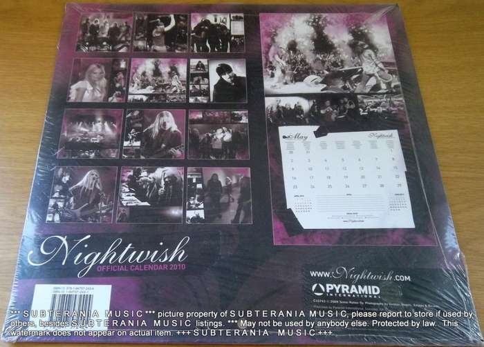 NIGHTWISH Official Calendar 2010