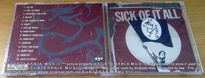 SICK OF IT ALL Call To Arms   [Shelf G Box 12]