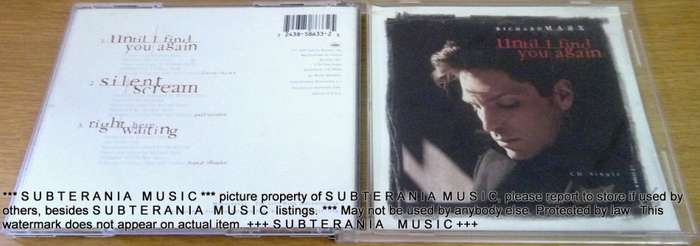 RICHARD MARX Until I Find You Again  [Shelf  G  X 13]