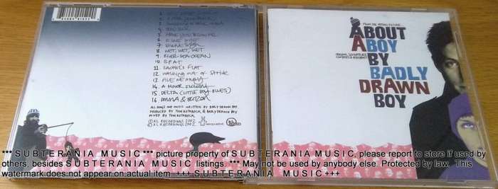 BADLY DRAWN BOY About a Boy   [Shelf G Box 14]