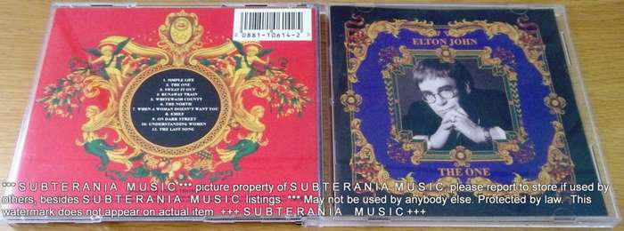ELTON JOHN The One  [Shelf G Box 14]