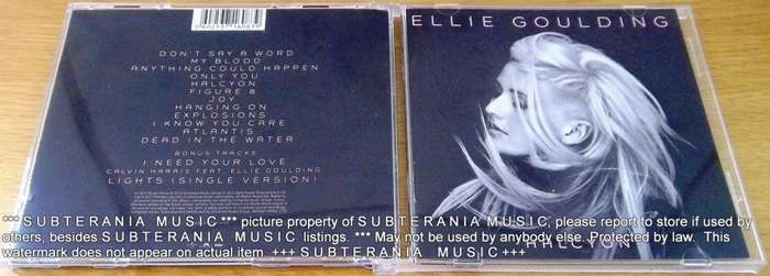 ELLIE GOULDING Halcyon  [Shelf G Box 14]