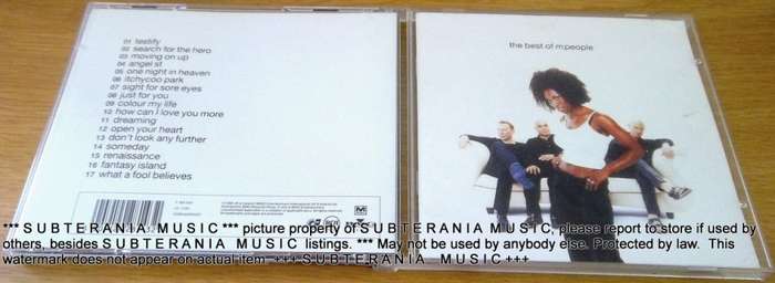 M PEOPLE The Best of  [SHELF G BOX 2]