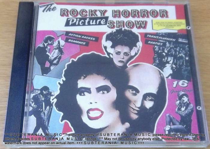 THE ROCKY HORROR PICTURE SHOW O.S.T. CD