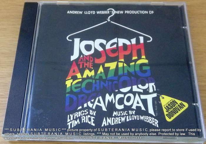 JOSEPH AND THE AMAZING TECHNICOLOR DREAMCOAT  O.S.T. CD