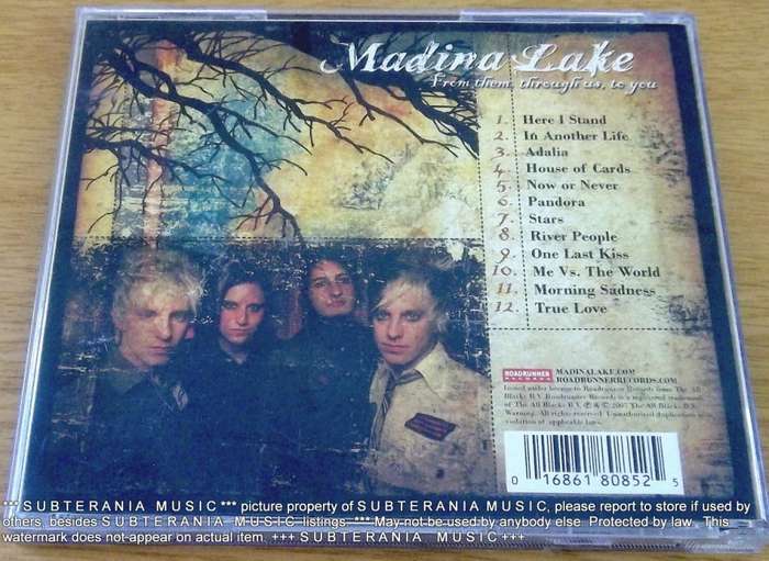 MADINA LAKE From Them, Through Us, To You  [Shelf G Box 17]